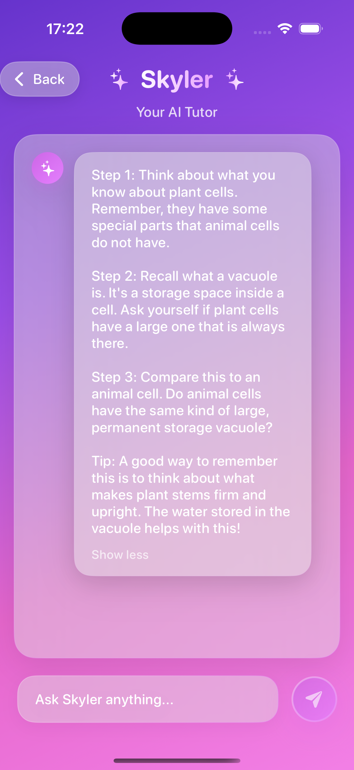 Get help with questions